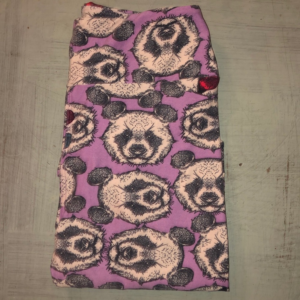 3D Panda leggings